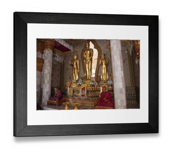 Framed Print : Wat Bang Riang, Southeast Asia Framed Print : Wat Bang Riang, Southeast Asia