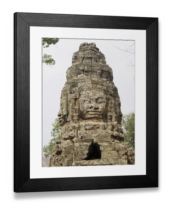 Framed Print : Ruins at Ta Prohm Temple, Siem Reap Province Framed Print : Ruins at Ta Prohm Temple, Siem Reap Province