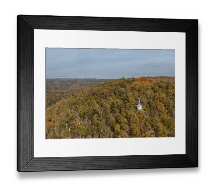 Framed Print : Autumn atmosphere in the Selketal Harz