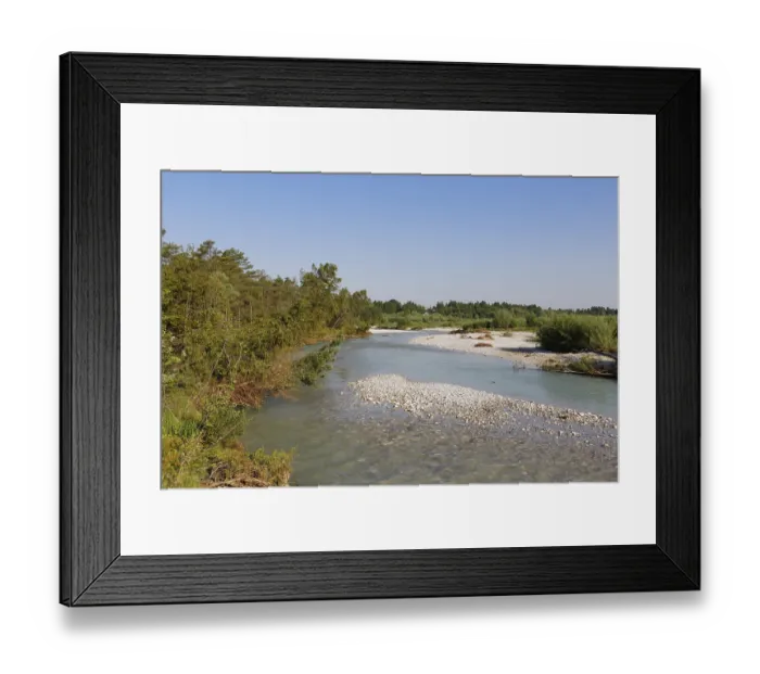 Framed Print : Isar River, Isar floodplains, Geretsried Framed Print : Isar River, Isar floodplains, Geretsried
