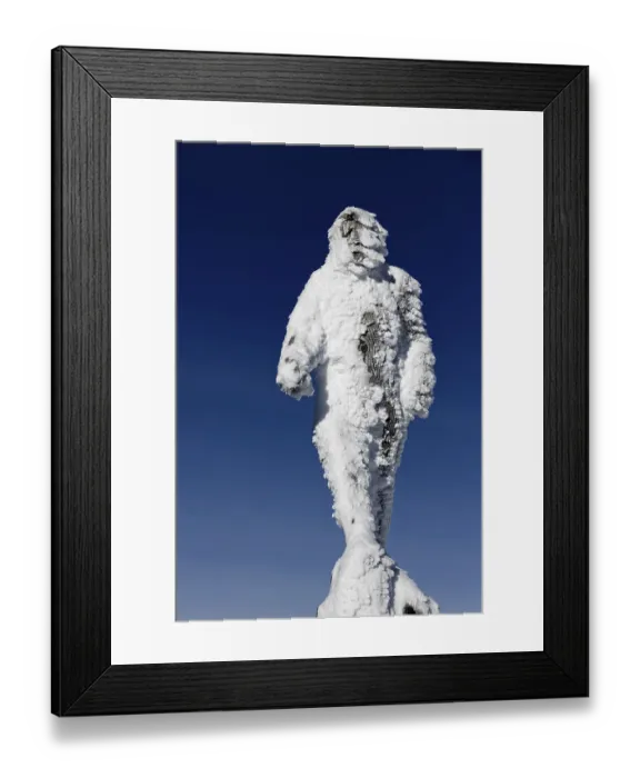 Framed Print : Winter in Bavaria, Zugspitze