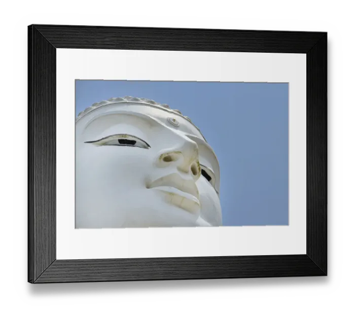 Framed Print : Bahiravokanda Vihara Buddha Statue