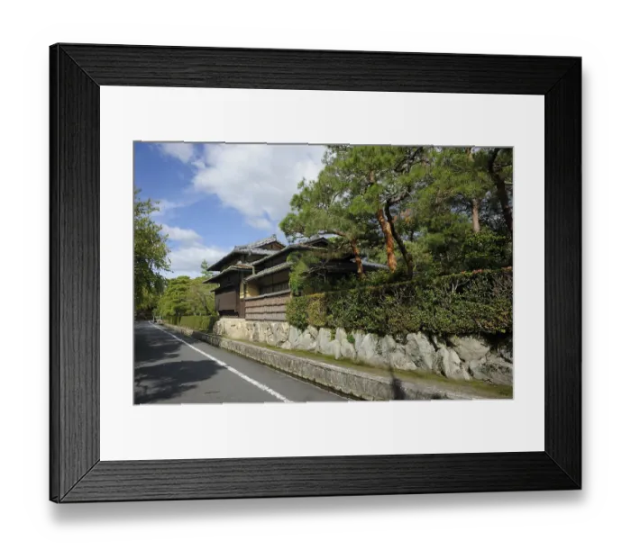 Framed Print : Street with traditional structures near the Nanzenji Temple Framed Print : Street with traditional structures near the Nanzenji Temple