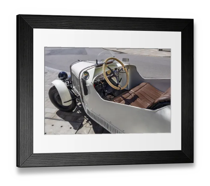 Framed Print : Vintage Opel P4 Convertible, Allgau
