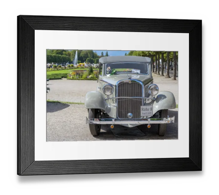 Framed Print : Oldtimer Rohr 8 F 13 Glaser Cabriolet Framed Print : Oldtimer Rohr 8 F 13 Glaser Cabriolet