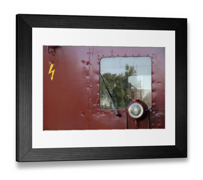 Framed Print : Historic electric locomotive Framed Print : Historic electric locomotive