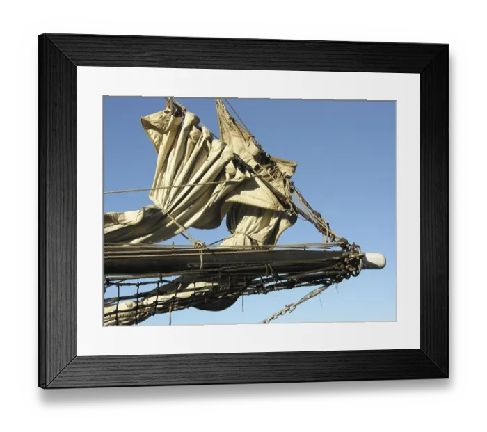 Framed Print : Jib boom