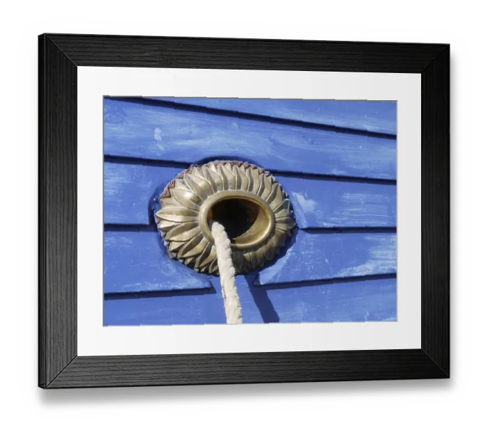 Framed Print : Anchor hawse of the Christina av Bro