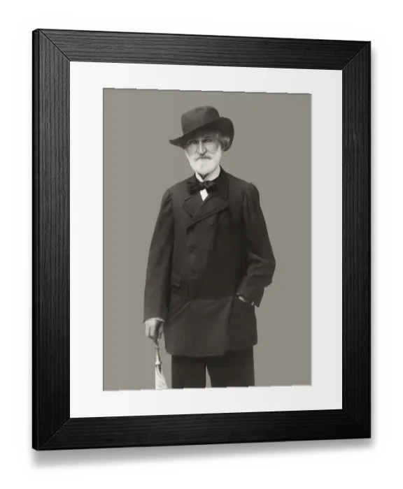 Framed Print : Giuseppe Fortunino Francesco Verdi