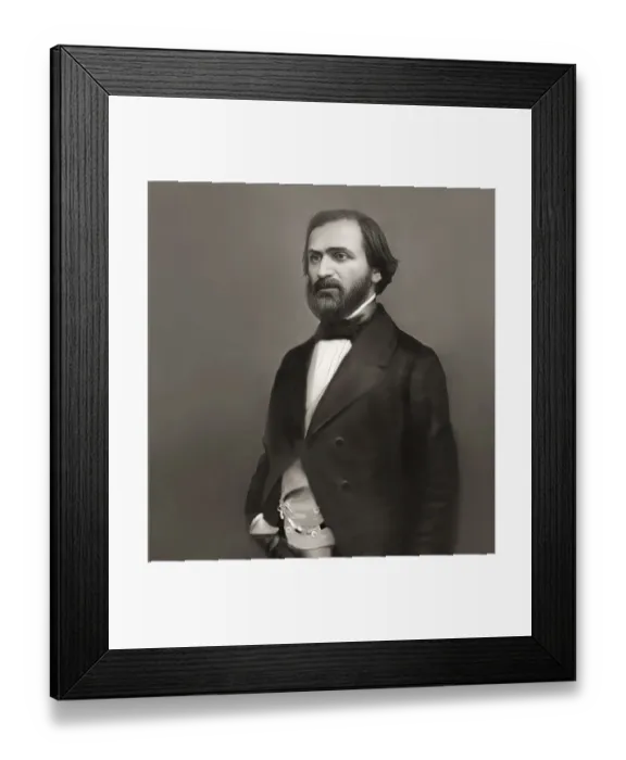 Framed Print : Giuseppe Verdi, 1813 - 1901
