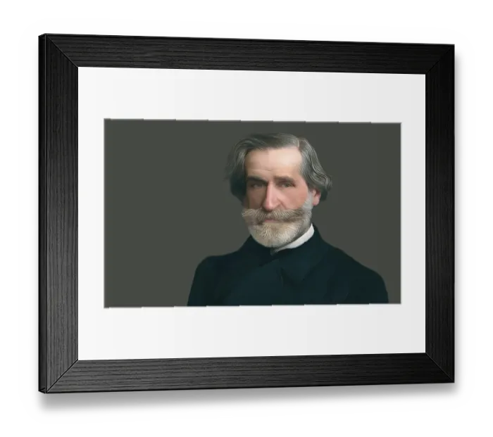 Framed Print : Giuseppe Fortunino Francesco Verdi Framed Print : Giuseppe Fortunino Francesco Verdi