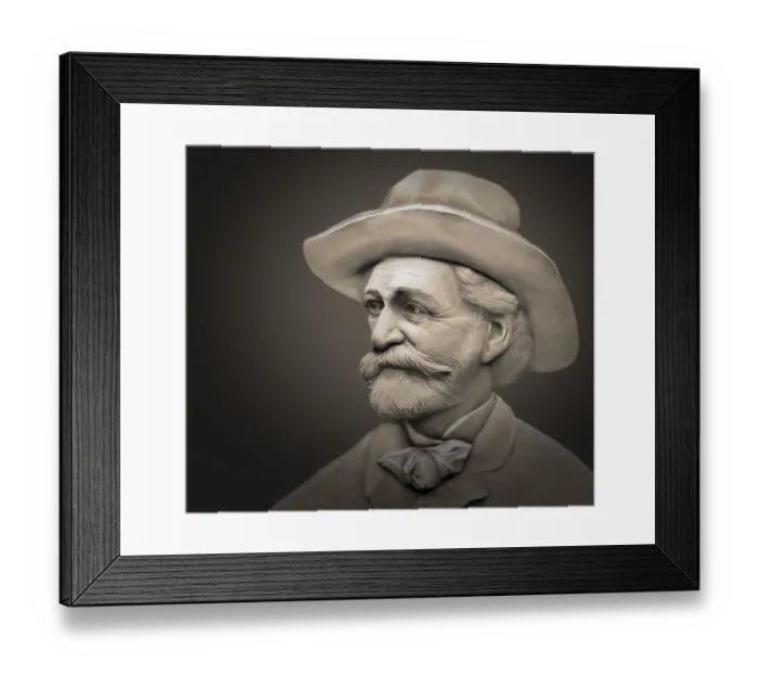 Framed Print : Giuseppe Verdi, 1813 - 1901 Framed Print : Giuseppe Verdi, 1813 - 1901