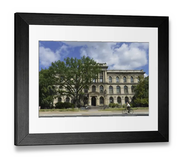Framed Print : Museum of Natural History, InvalidenstraBe