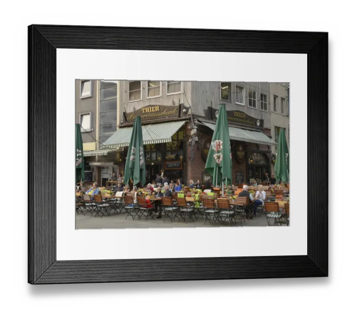 Framed Print : Thier Brauereiausschank, Market Framed Print : Thier Brauereiausschank, Market