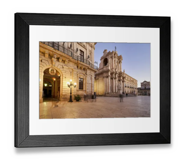 Framed Print : The Cathedral of Syracuse (Duomo di Siracusa) Framed Print : The Cathedral of Syracuse (Duomo di Siracusa)