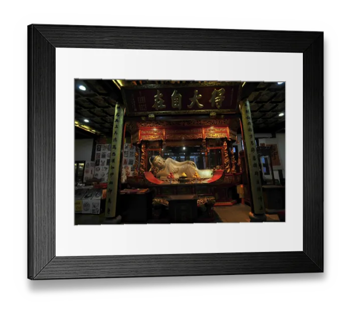 Framed Print : Jade buddha temple, shanghai, china