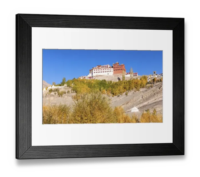 Framed Print : Matho Monastery, Ladakh, Jammu and Kashmir, India Framed Print : Matho Monastery, Ladakh, Jammu and Kashmir, India