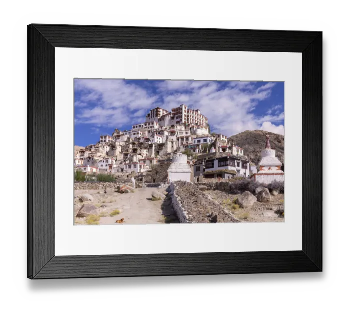 Framed Print : Chemrey Gompa (Monastery), Ladakh, India Framed Print : Chemrey Gompa (Monastery), Ladakh, India