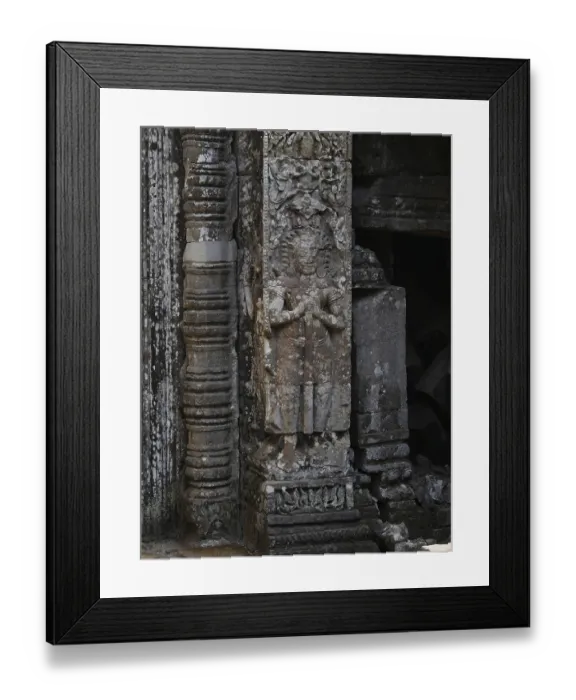 Framed Print : Preah Khan Temple, Siem Reap Province