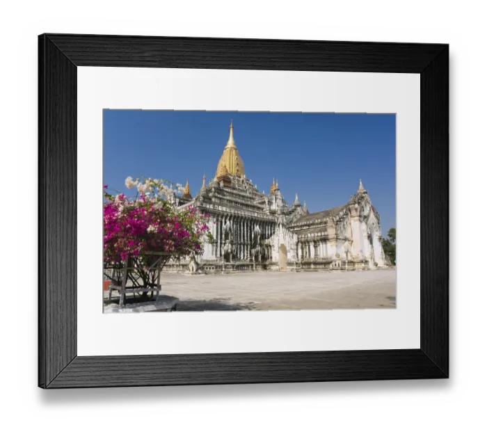 Framed Print : Ananda Temple, Old Bagan, Pagan Framed Print : Ananda Temple, Old Bagan, Pagan