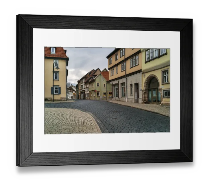 Framed Print : Bad Langensalza is a spa town in Thuringia