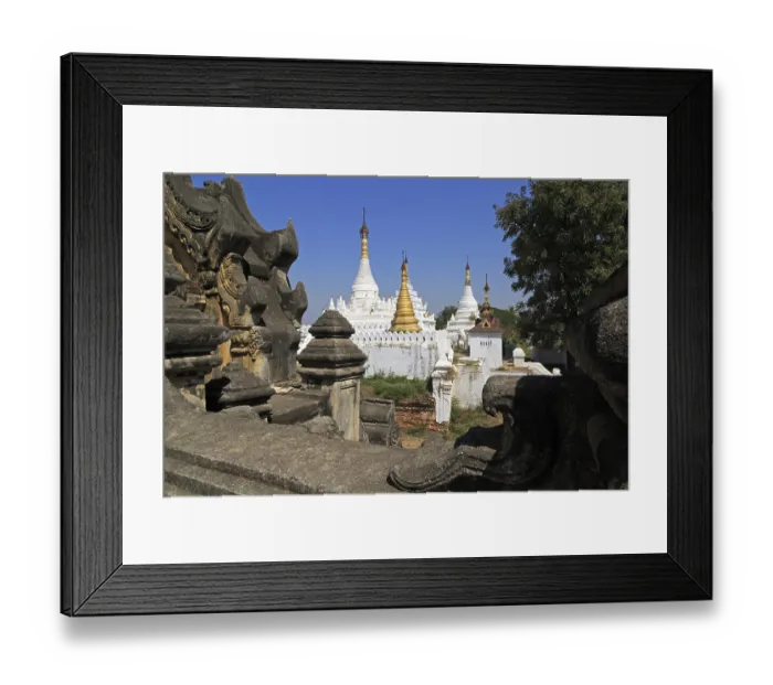 Framed Print : Maha Aung Mye Bonzan Kyaung Monastery in Myanmar Framed Print : Maha Aung Mye Bonzan Kyaung Monastery in Myanmar