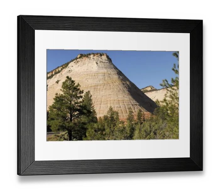 Framed Print : Checkerboard Mesa, sandstone, Zion National Park Framed Print : Checkerboard Mesa, sandstone, Zion National Park