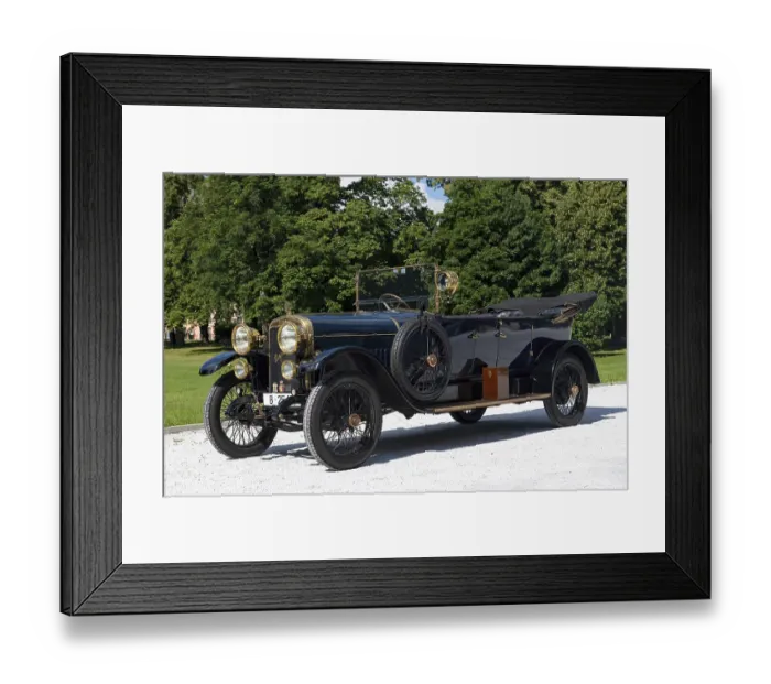 Framed Print : Oldtimer Hispano-Suiza T16, built 1917