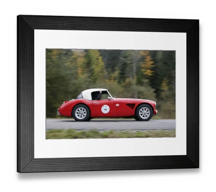 Framed Print : Austin Healey MK II, built 1961