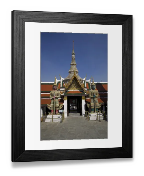 Framed Print : Wat Phra Kaeo, Temple of the Emerald Buddha