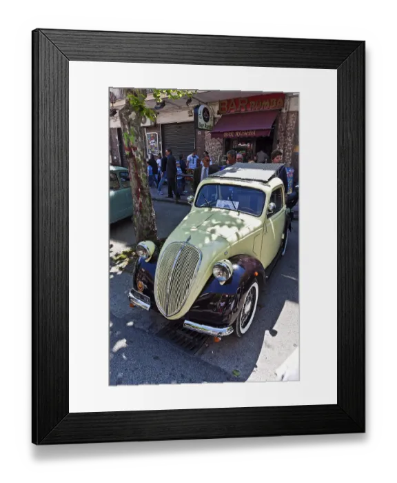 Framed Print : Fiat 500 Topolino, 1936-55 Framed Print : Fiat 500 Topolino, 1936-55