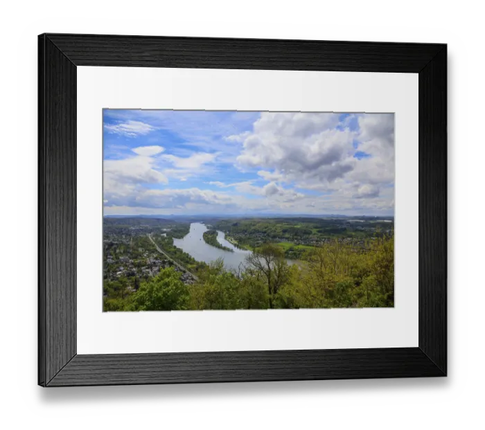Framed Print : View from the Drachenfels Framed Print : View from the Drachenfels