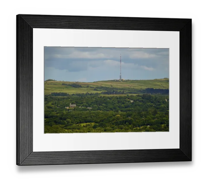 Framed Print : Television antenna Roc'h Tredudon Framed Print : Television antenna Roc'h Tredudon