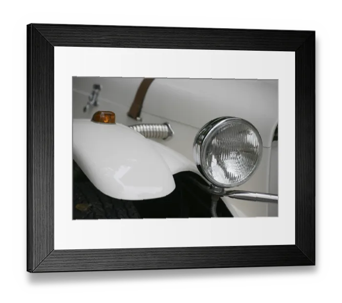 Framed Print : Details of a classic car Framed Print : Details of a classic car