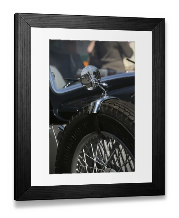 Framed Print : Detail of a beautiful MG