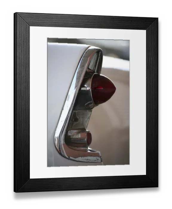Framed Print : Beautiful rear light Framed Print : Beautiful rear light