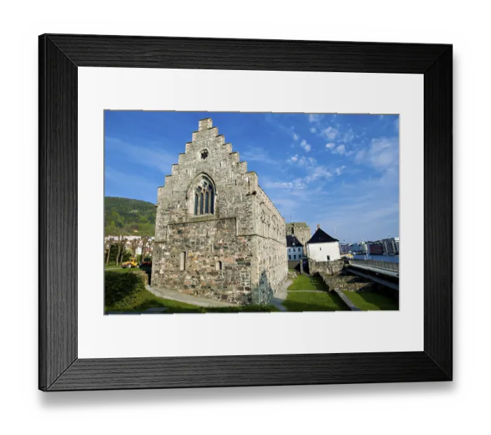 Framed Print : Hakons Hall, Bergen, Hordaland Province Framed Print : Hakons Hall, Bergen, Hordaland Province