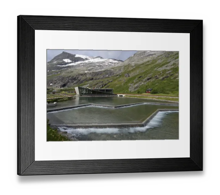 Framed Print : Trollstigen visitor center, Andalsnes, Norway Framed Print : Trollstigen visitor center, Andalsnes, Norway