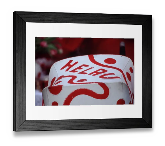 Framed Print : Helau on baby buggy, Dusseldorf