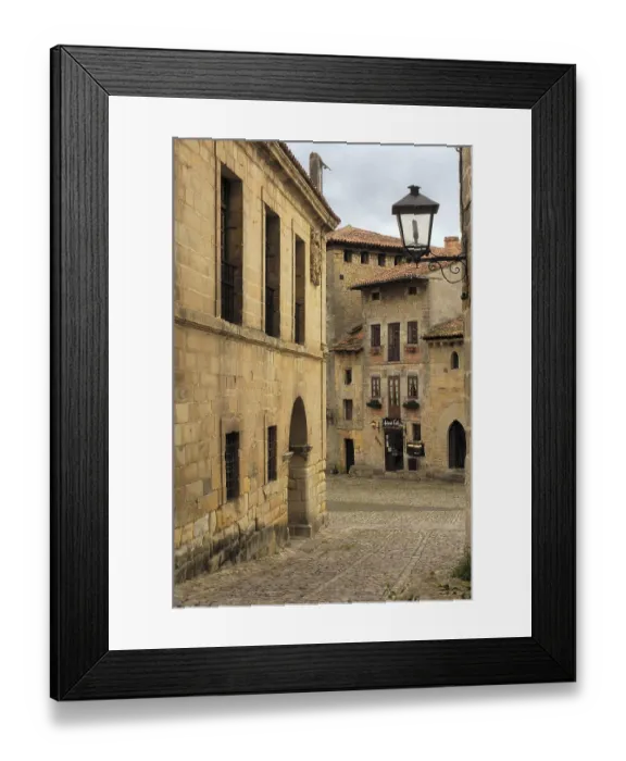 Framed Print : Santillana del Mar, Cantabria, Spain, Europe