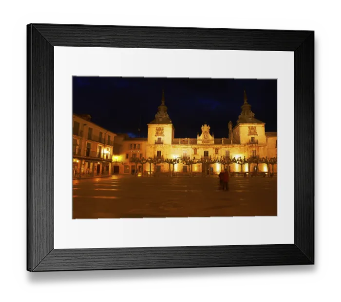 Framed Print : El Burgo de Osma, Ciudad de osma