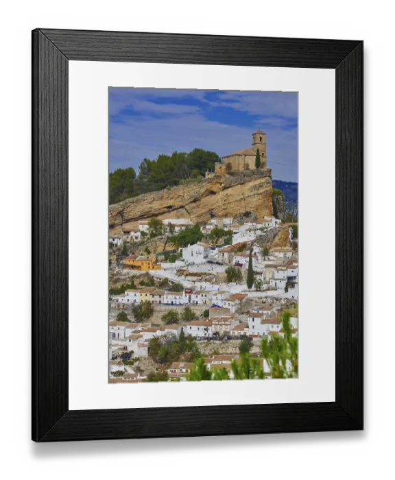 Framed Print : Montefrio, Moorish Castle, Washington Irving Route