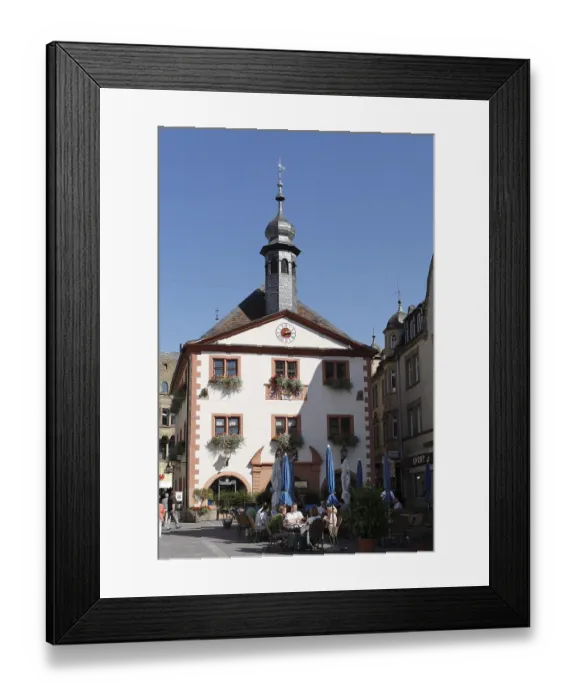 Framed Print : Old townhall, Bad Kissingen, Rhoen