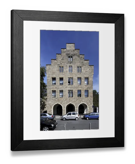 Framed Print : Former mansion in the city center Framed Print : Former mansion in the city center