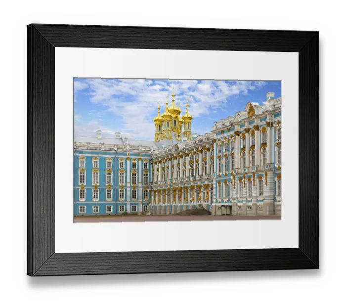 Framed Print : Catherine Palace, Saint Petersburg, Russia Framed Print : Catherine Palace, Saint Petersburg, Russia