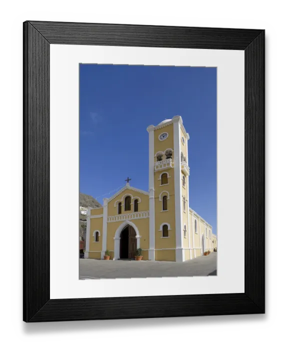 Framed Print : Church in Hermigua, La Gomera, Canary Islands Framed Print : Church in Hermigua, La Gomera, Canary Islands