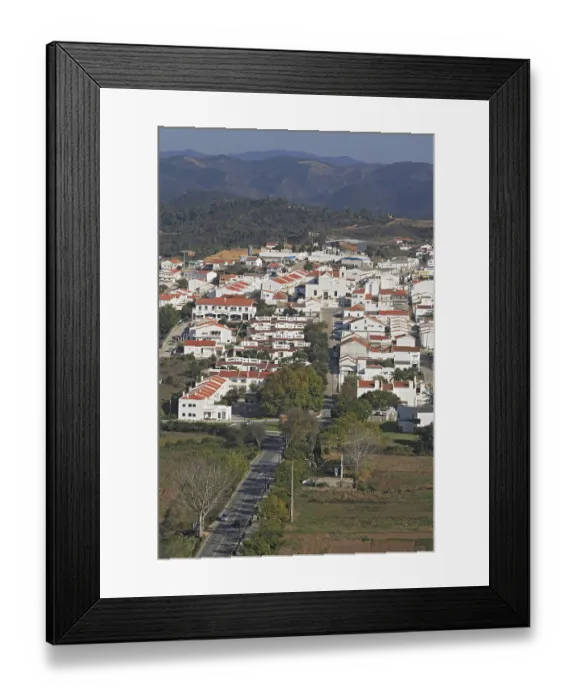 Framed Print : Aljezur at the west coast, Algarve, Portugal