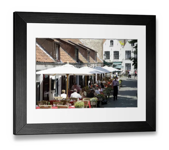 Framed Print : Restaurant Maximiliaan of Oostenrijk