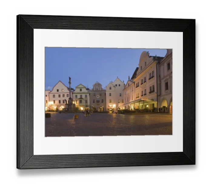 Framed Print : Historic old town of Cesky Krumlov Framed Print : Historic old town of Cesky Krumlov