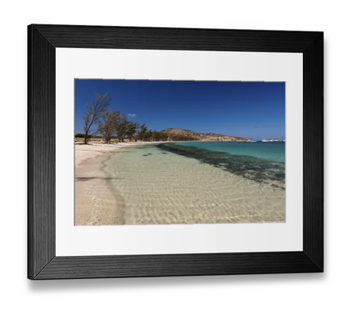 Framed Print : Watsons Bay Lizard Island, Great Barrier Reef